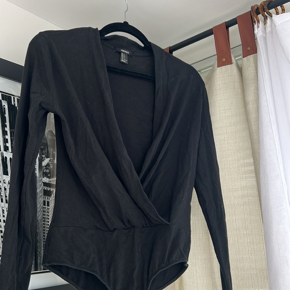 Forever 21 Long Sleeve Body Suit - Picture 3 of 4